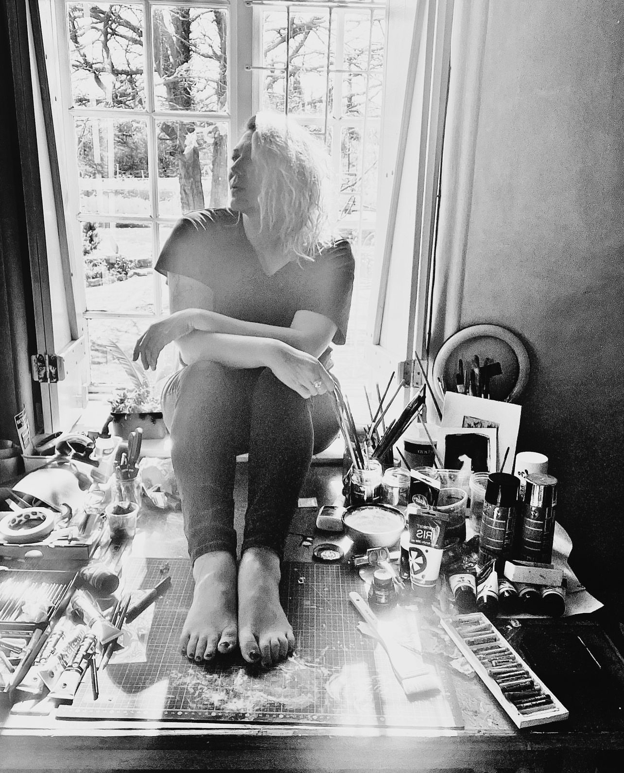 Marina Wilbraham_Art Muse Collective Facilitator_Encaustic Wax